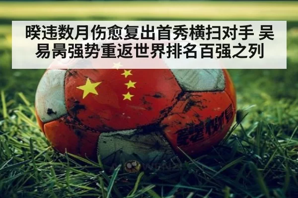 暌违数月伤愈复出首秀横扫对手 吴易昺强势重返世界排名百强之列